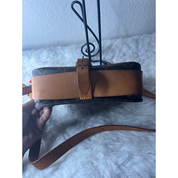 LOUIS VUITTON Cartouchiere GM Shoulder Bag Monogram Leather Brown France M51252 - Picture 6 of 16